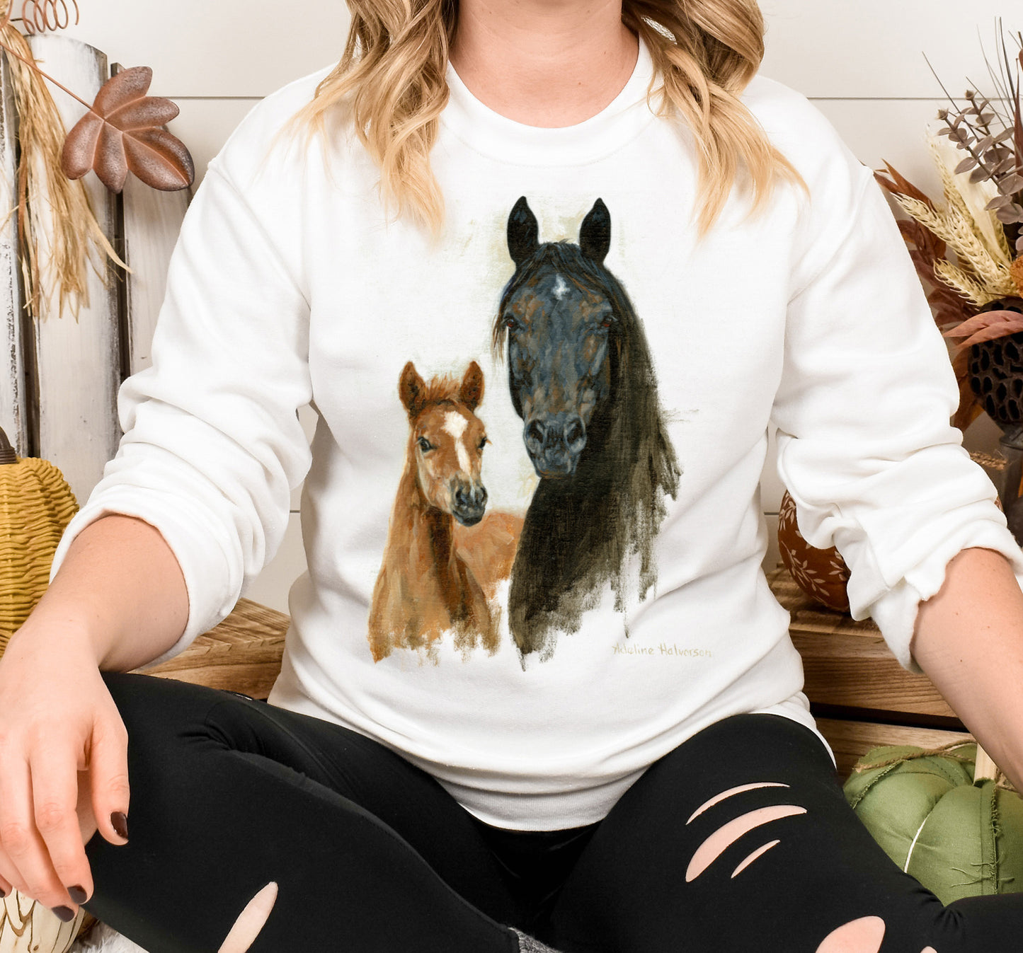 At Mama's Side Sweatshirt
