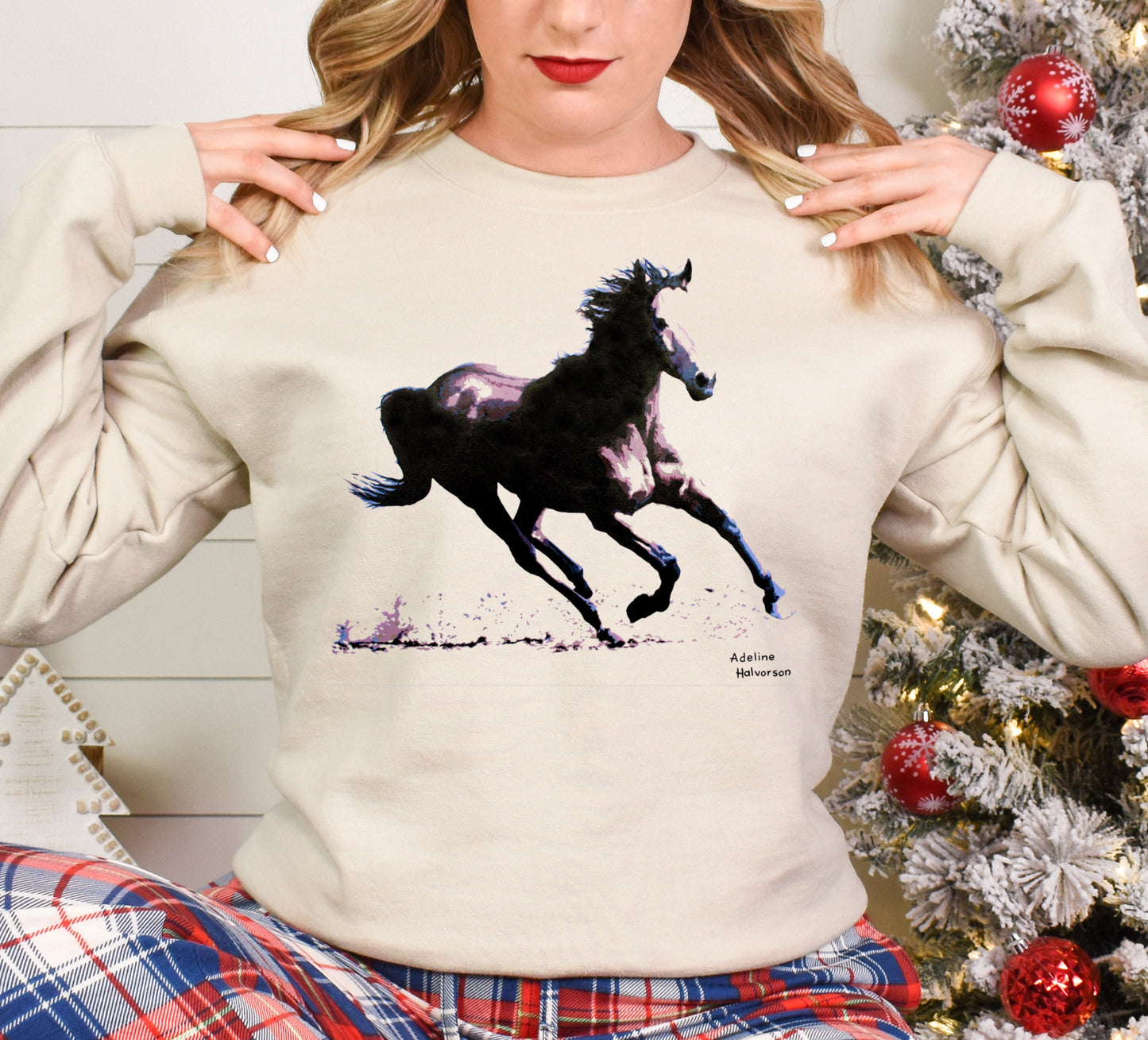 Galloping Horse Sweatshirt